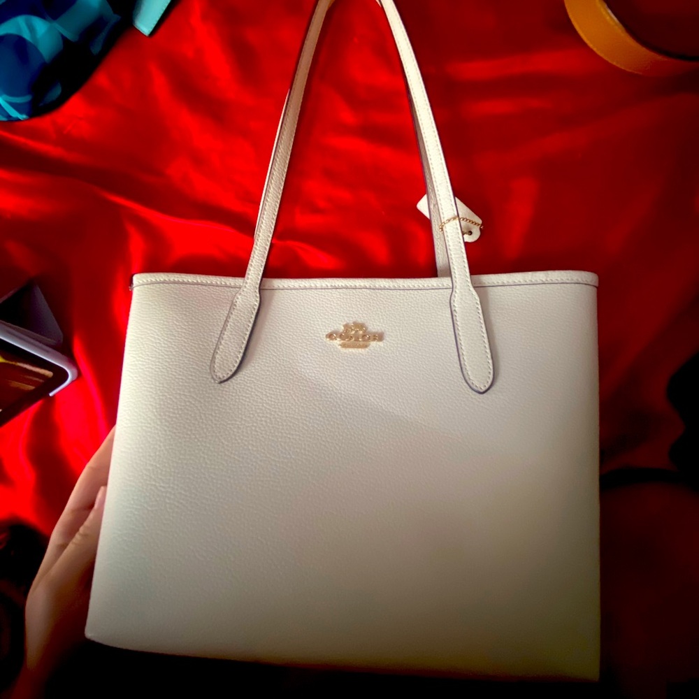 COACH city tote bag